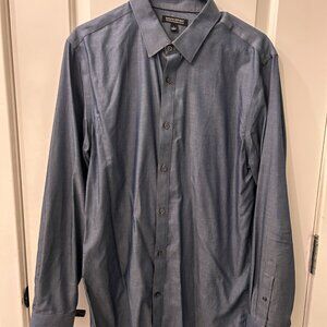 EUC Banana Republic Slim-Fit Wrinkle-Resistant Dress Shirt size L